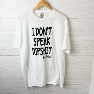 Yellowstone Beth Dutton Quote White Cotton Crewneck Tee Shirt 2XL